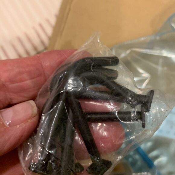 Set of TWO undercabinet wine glass holder with hooks to hang mugs on as well - Picture 5 of 9